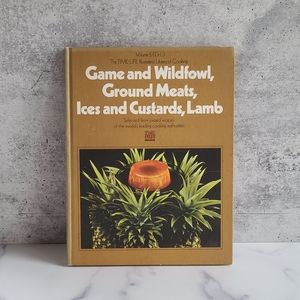 Game and Wildfowl, Ground Meats, Ices and Custards, Lamb